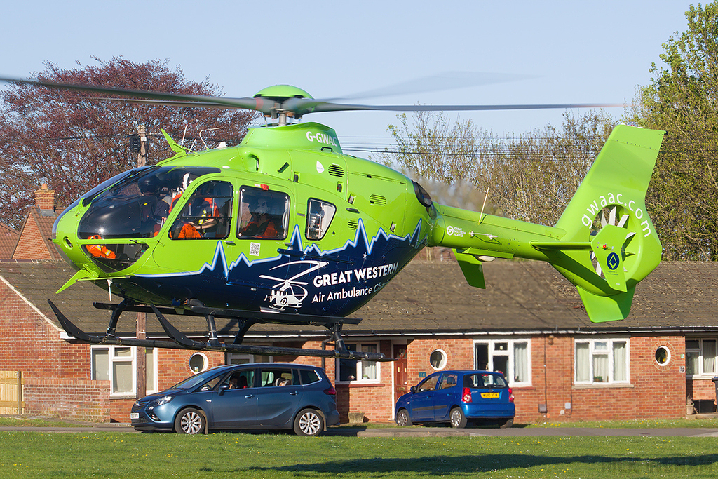 Eurocopter EC135 - G-GWAC - Great Western Air Ambulance