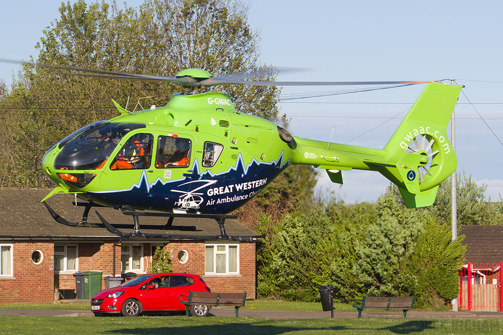 Eurocopter EC135 - G-GWAC - Great Western Air Ambulance