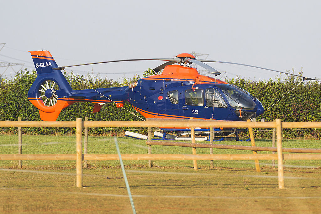 Eurocopter EC135 T2 - G-GLAA - PDG Helicopters