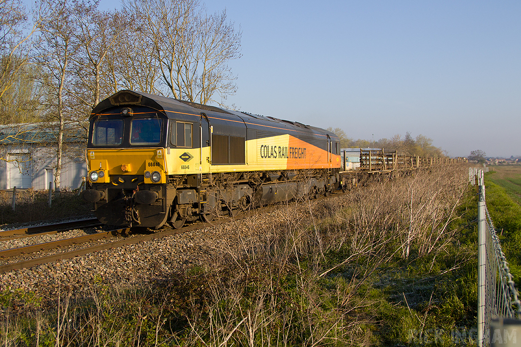 Class 66 - 66846 - Colas Rail