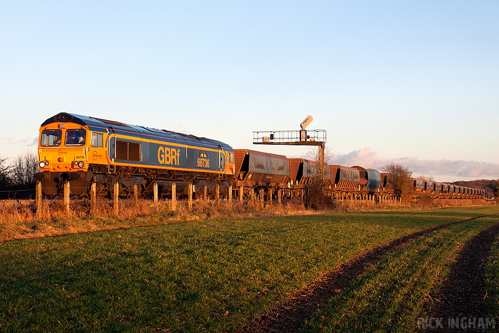 Class 66 - 66736 - GBRf