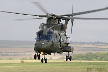 Westland Merlin HC3 - ZJ134/S - RAF + Judgemental Training Team - British Army