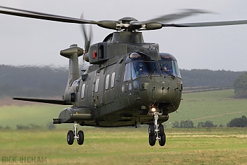 Westland Merlin HC3 - ZJ135/T - RAF + Judgemental Training Team - British Army