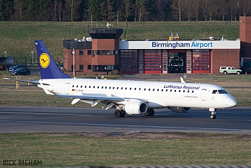 Embraer ERJ-195LR - D-AEMD - Lufthansa Regional