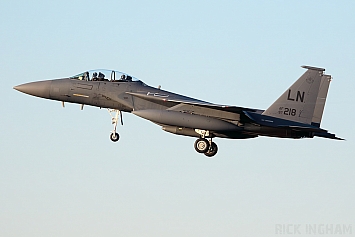 McDonnell Douglas F-15E Strike Eagle - 97-0218 - USAF