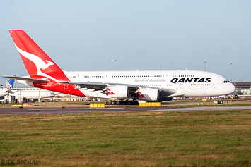 Airbus A380-842 - VH-OQA - Qantas Airways