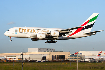Airbus A380-861 - A6-EEY - Emirates