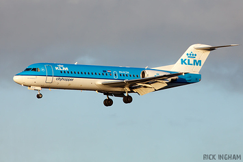 Fokker 70 - PH-KZN - KLM Cityhopper