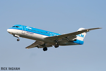 Fokker 70 - PH-KZC - KLM Cityhopper