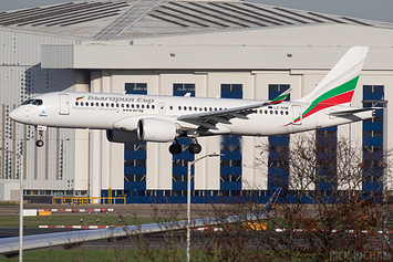 Airbus A220-300 - LZ-ROM - Bulgaria Air