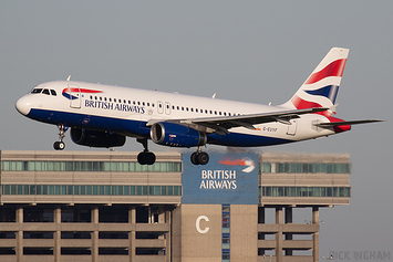 Airbus A320-232 - G-EUYF - British Airways