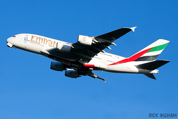 Airbus A380-861 - A6-EEX - Emirates
