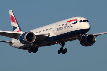 Boeing 787-8 Dreamliner - G-ZBJL - British Airways