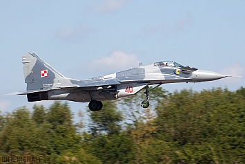 Mikoyan-Gurevich MiG-29A - 40 - Polish Air Force