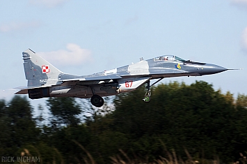 Mikoyan-Gurevich MiG-29A - 67 - Polish Air Force