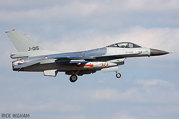 Lockheed Martin F-16C Fighting Falcon - J-015 - RNLAF