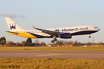Airbus A330-243 - G-EOMA - Monarch Airlines