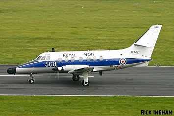 Scottish Aviation Jetstream T2 - XX487/568 - Royal Navy