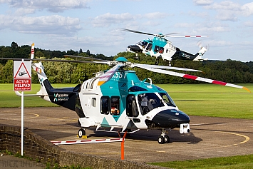 AgustaWestland AW169 - G-KSST + G-KSSC - Kent Surrey Sussex Air Ambulance