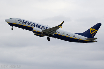 Boeing 737-8200 MAX - EI-HGE - Ryanair