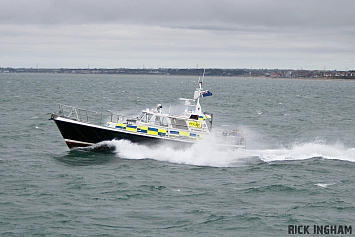 Police boat in Portsmouth