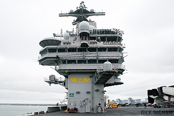 The Island - USS George H.W. Bush (CVN77)
