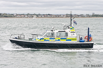 Police boat in Portsmouth
