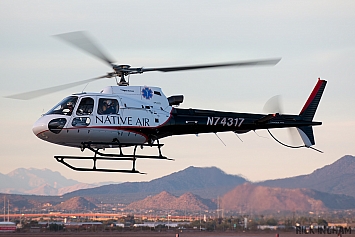 Eurocopter AS350 Squirrel - N74317 - Native Air
