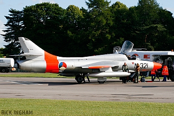 Hawker Hunter T8C - N-321/G-BWGL - RNLAF