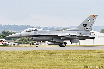 Lockheed Martin F-16C Fighting Falcon - 91-0352 - USAF