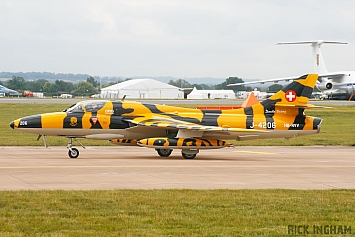 Hawker Hunter T68 - HB-RVV/J-4206 - Swiss Air Force