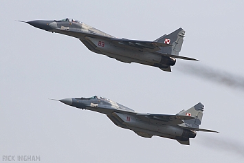 Mikoyan-Gurevich MiG-29A - 83 + 111 - Polish Air Force