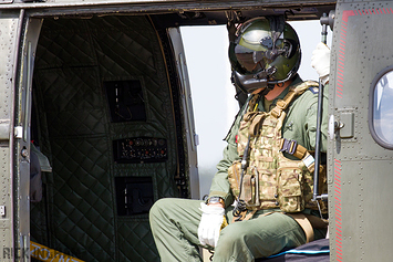 Crewman of Eurocopter Puma HC2 - XW237 - RAF