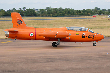 Aermacchi MB-326E - MM54168 / 6-43 (I-RVEG) - Italian Air Force