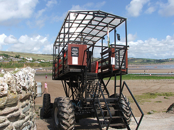 Burgh Island and Sea Tractor