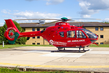 Eurocopter EC135 T2+ - G-HEMN - Great Western Air Ambulance