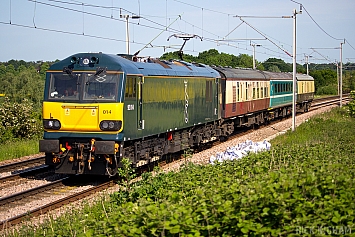 Class 92 - 92014 - Caledonian Sleeper